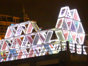 Amsterdam Light Festival House of Cards