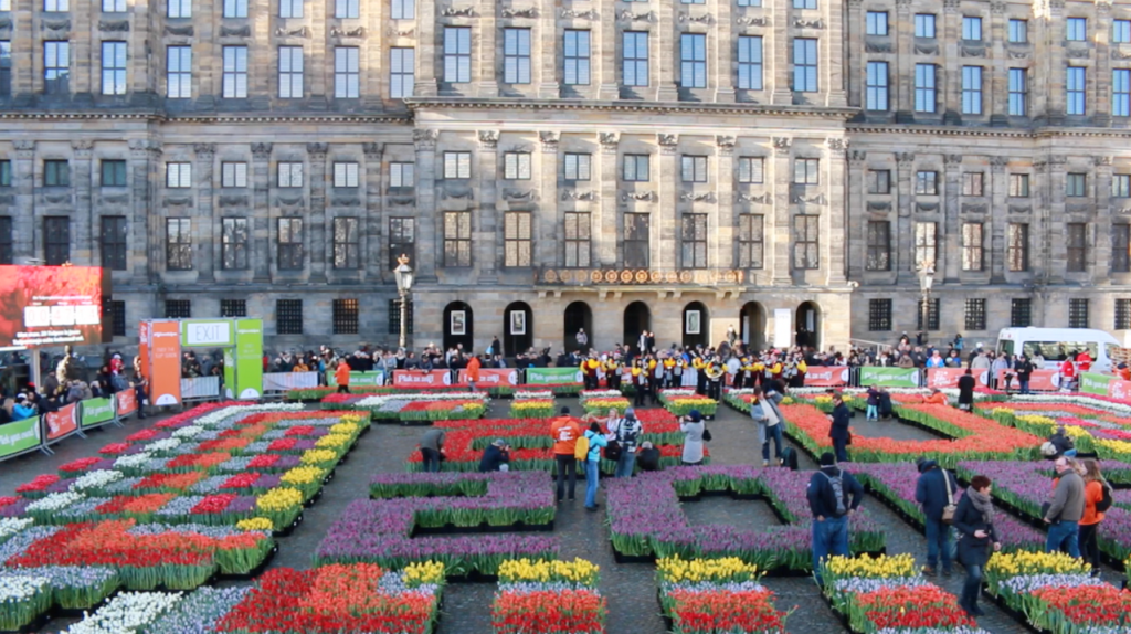 National Tulip Day - Dam Square Amsterdam